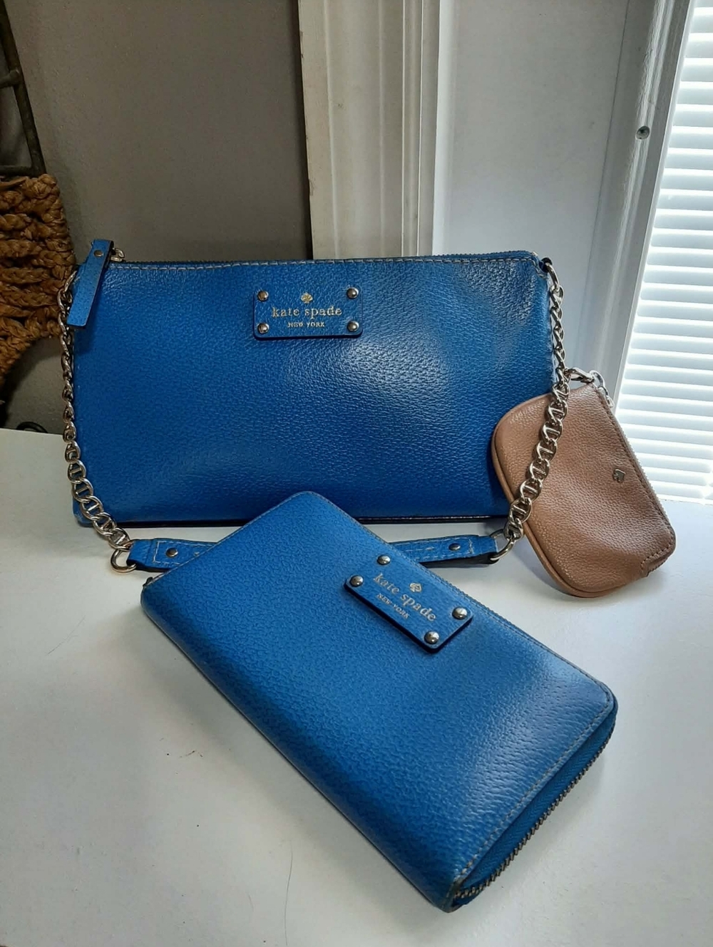 KATE SPADE "Wellesley Byrd" Bag 4 Pc Set